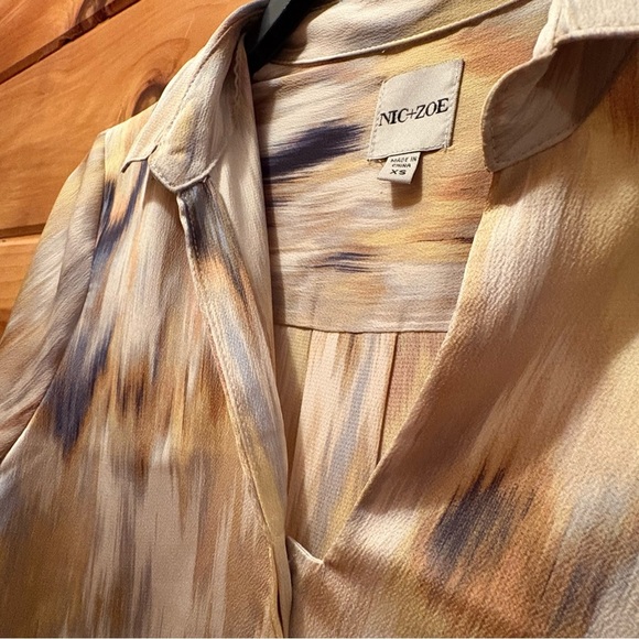 NIC+ZOE Multicolor Blouse size XS. - Picture 7 of 11